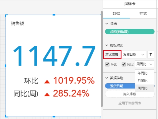 同环比 有数里的同比、环比计算详解 《有数bi知识库》 
