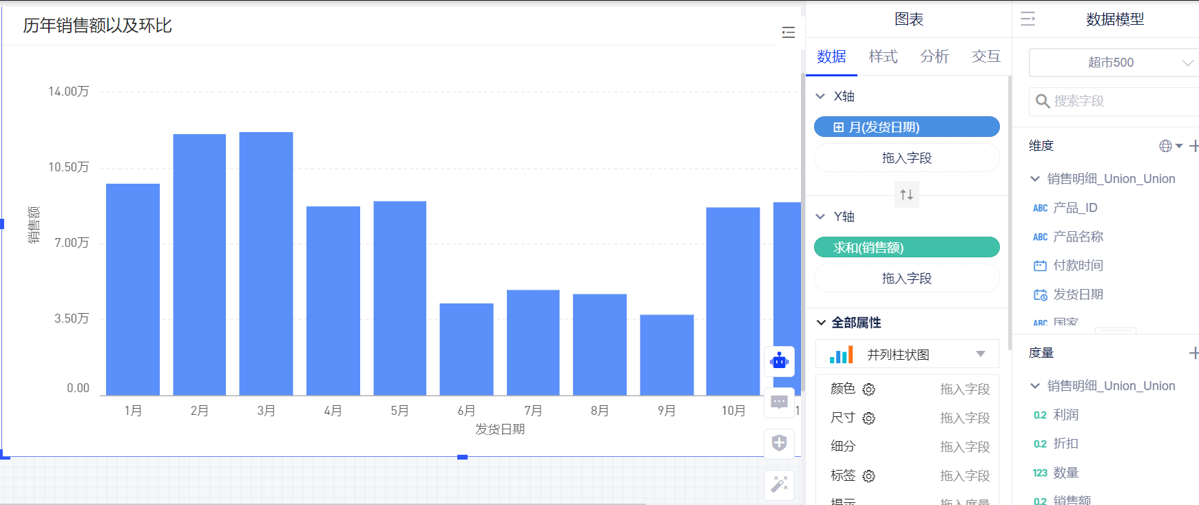 年度日期比较以及环比要怎么做呢？ - 图2