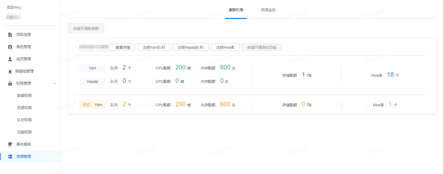 项目管理 - 项目概览 - 《实时计算用户手册-v3.9.21》